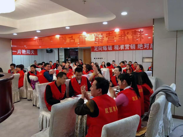 歐派地板石家莊經(jīng)銷商培訓(xùn)會